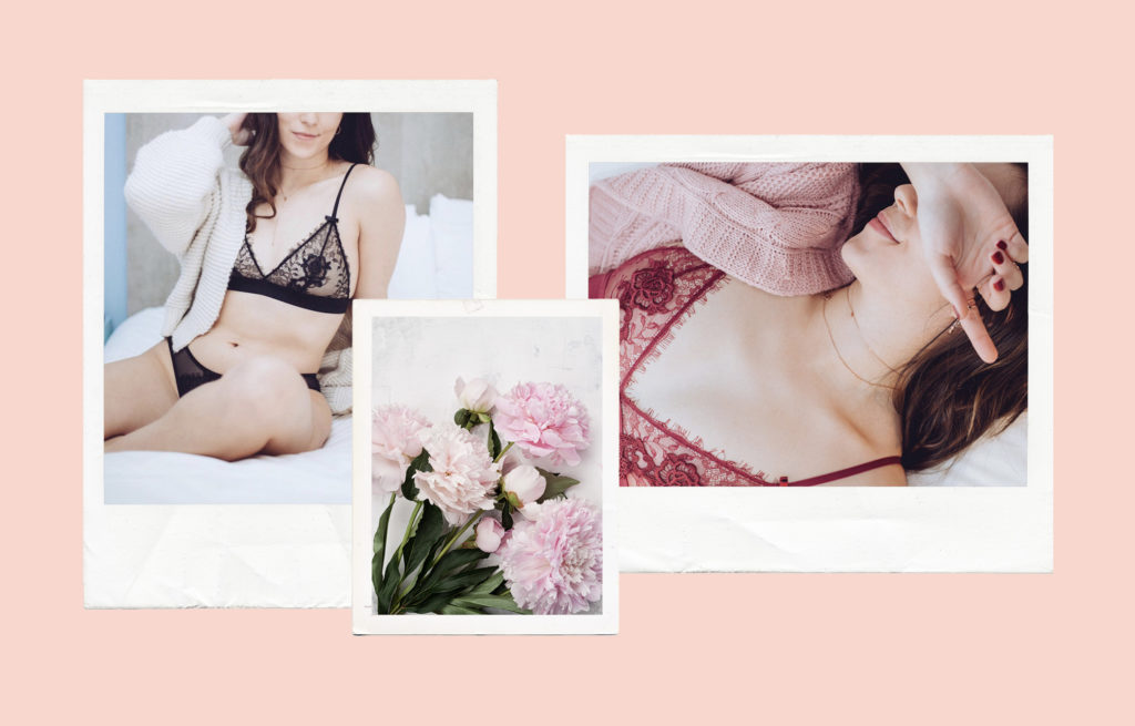 Bloom and boudoir lingerie